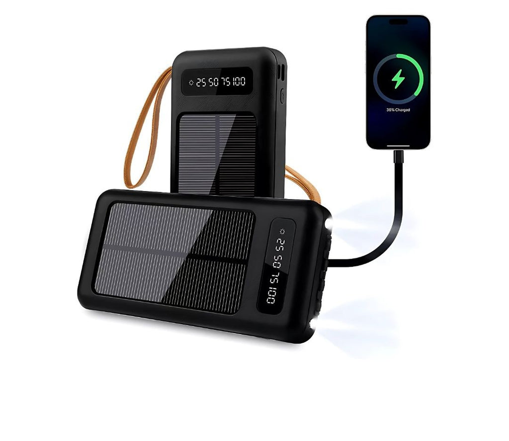 POWERBANK SOLAR PORTATIL- No vuelvas a depender de un enchufe.
