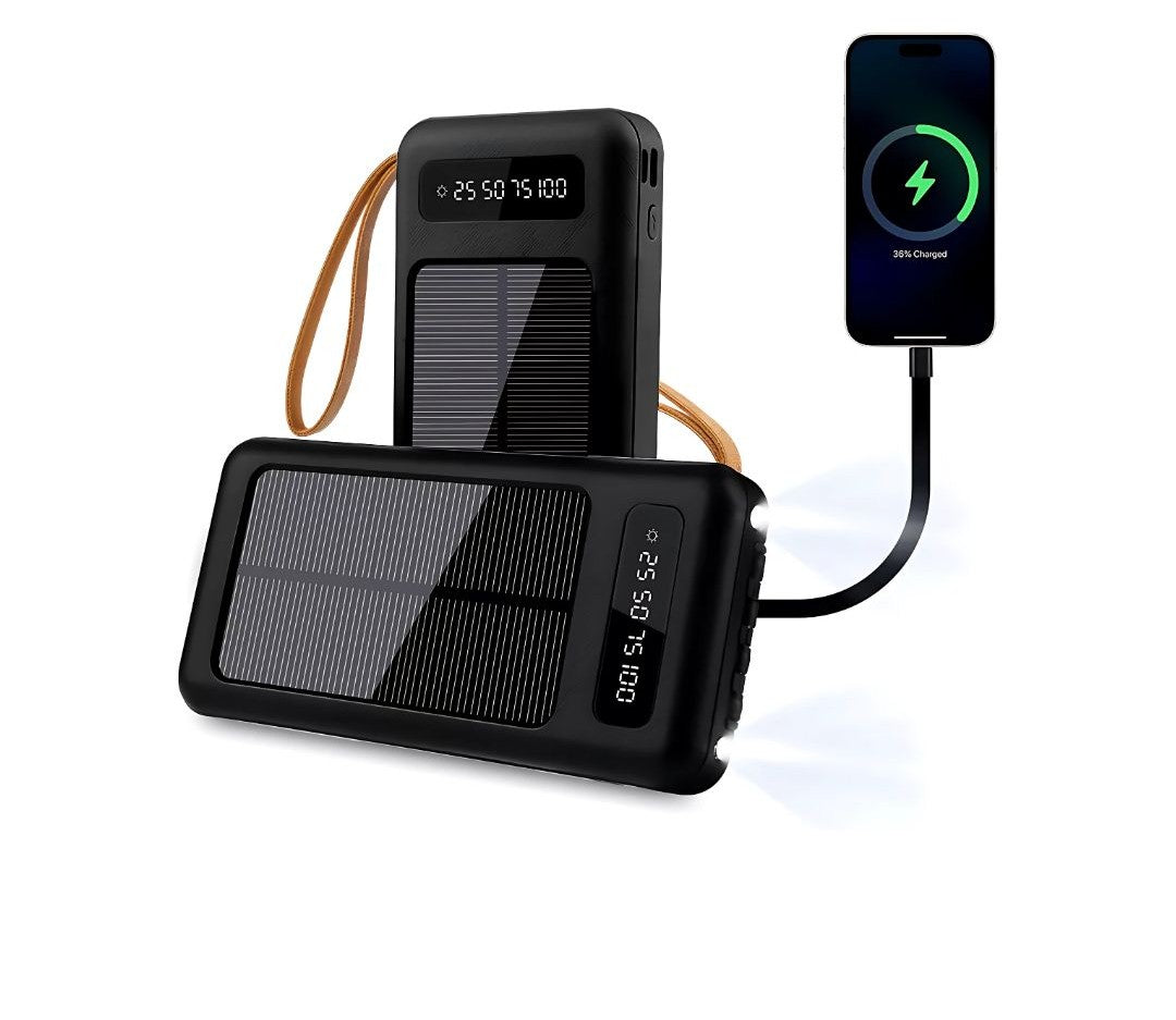 POWERBANK SOLAR PORTATIL- No vuelvas a depender de un enchufe.