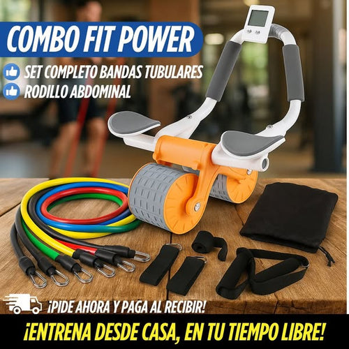 Combo para Ejercicios rodillo+Bandas Colofertas