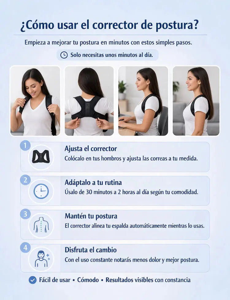 Corrector De Postura Inteligente Colofertas