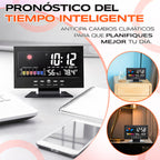 ⏰ Reloj Digital Meteorologico 4 en 1: Hora, Clima, Humedad y Despertador