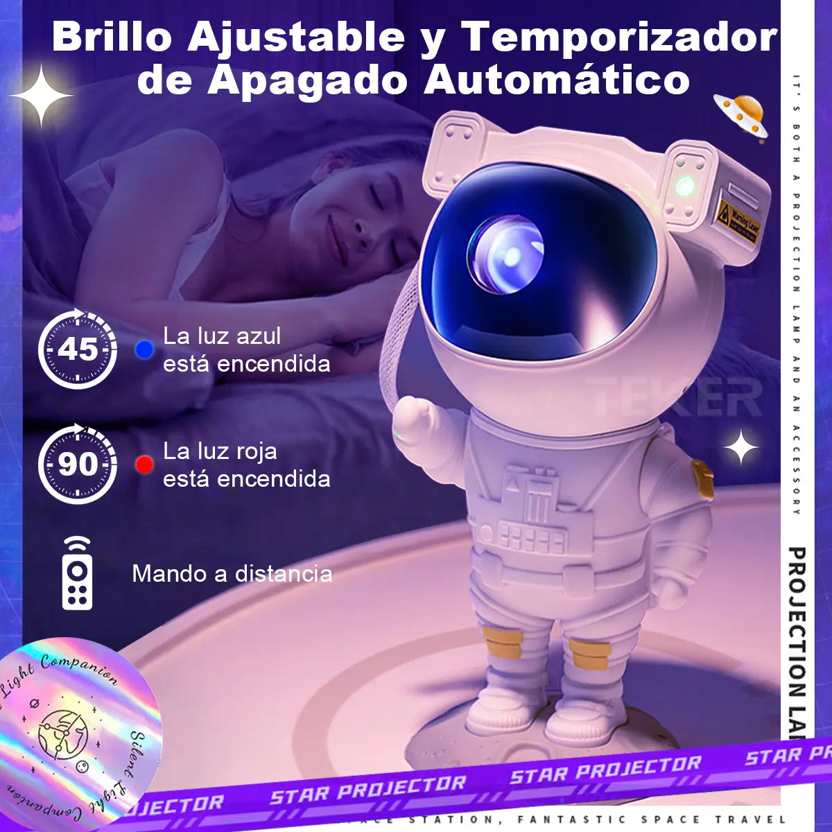 🚀 Proyector Astronauta: Transforma tu Habitación en un Universo Colofertas