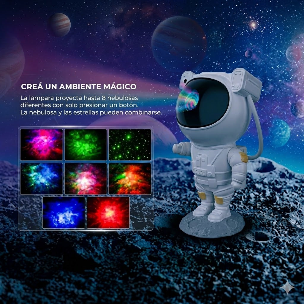 🚀 Proyector Astronauta: Transforma tu Habitación en un Universo Colofertas