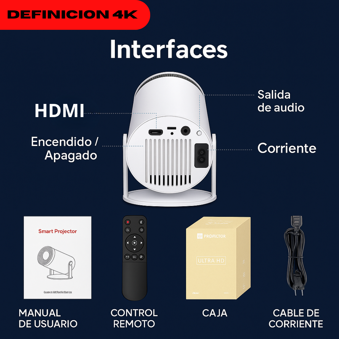PROYECTOR HY300 ULTRA HD 📽️