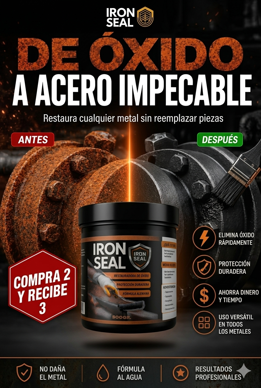 Iron Seal® —Protege tu Metal al Instante