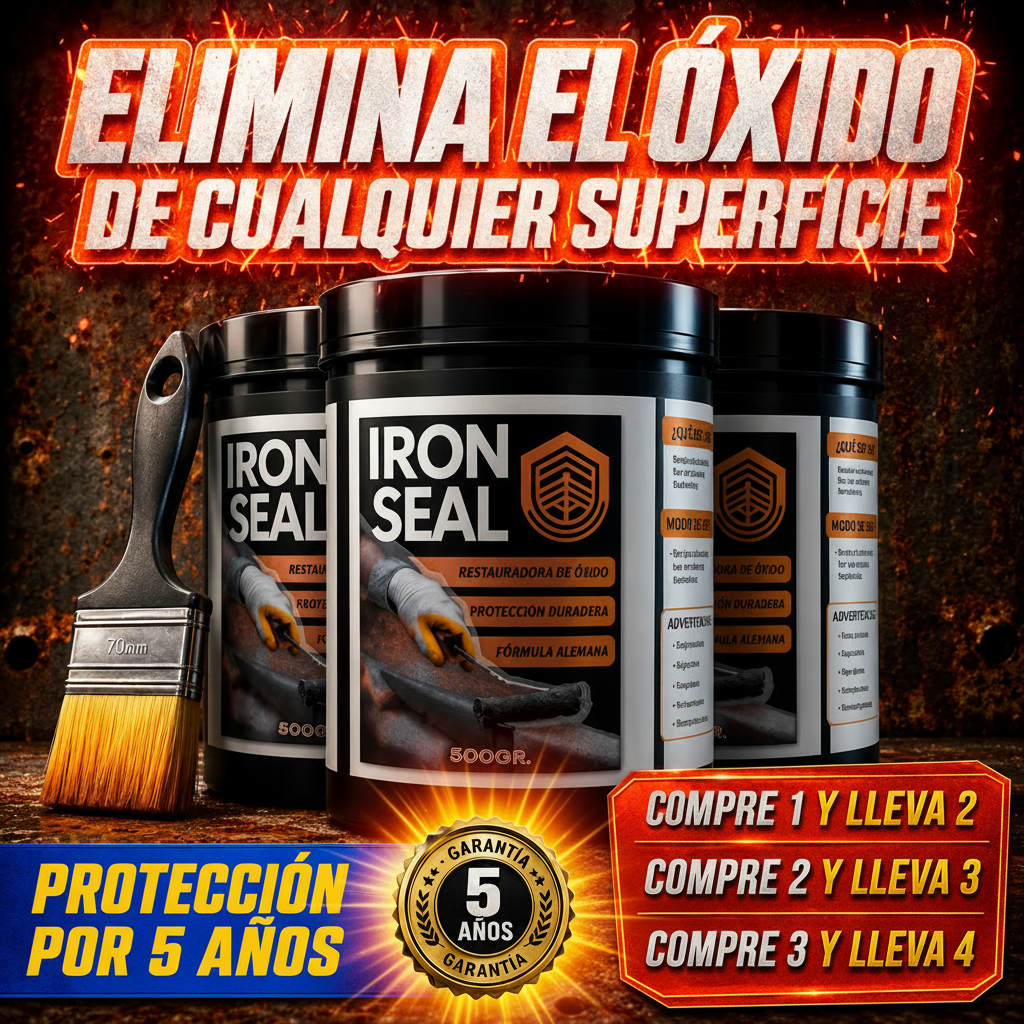 Iron Seal® —Protege tu Metal al Instante